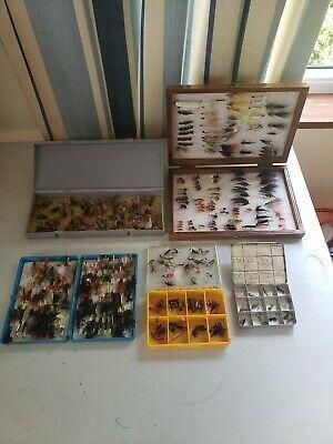Fly Fishing Flies mixed bundle more than 300 flies, job lot for sale